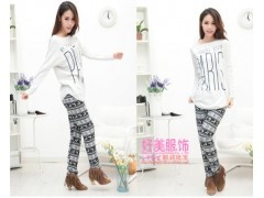 加绒加厚雪花打底裤批发指南 保暖裤市场分析与选购策略